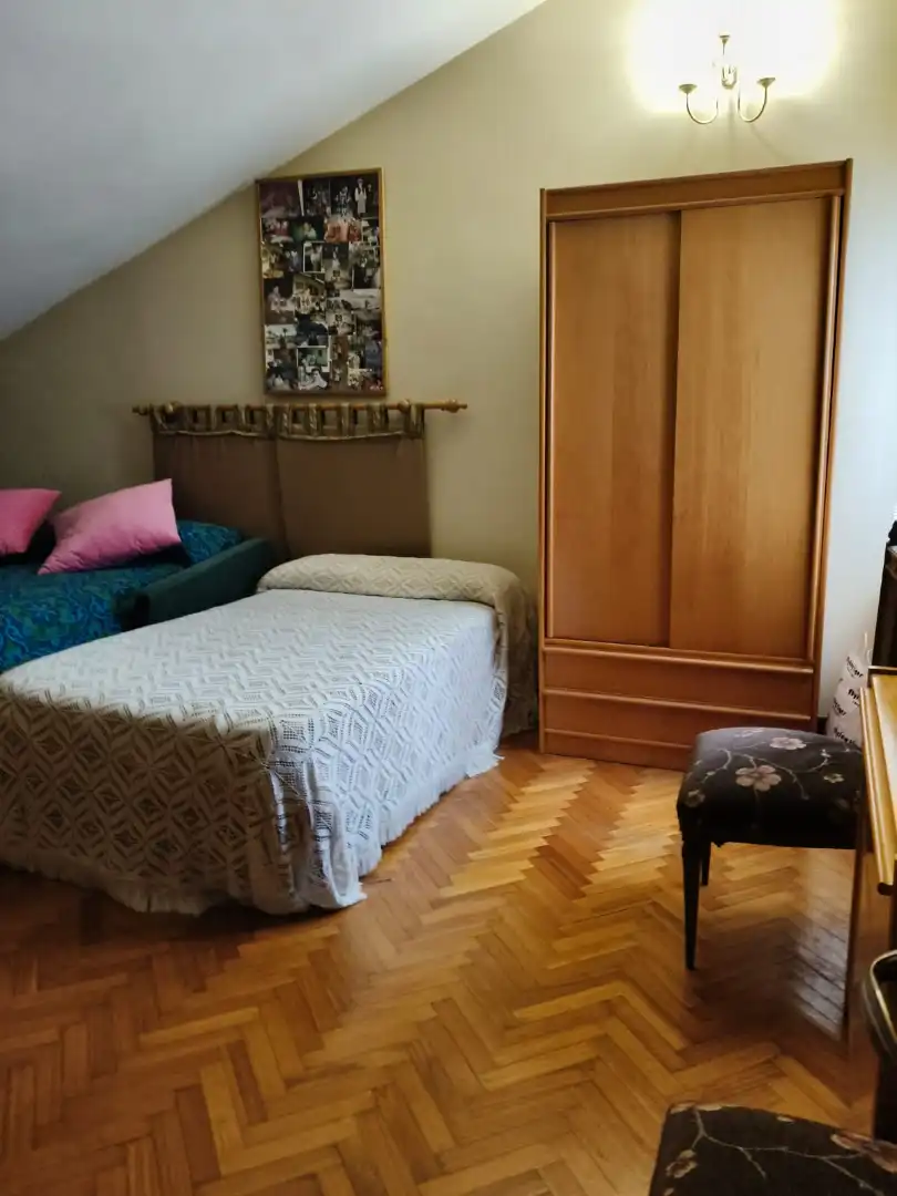Schlafzimmer von Wohnung zum Verkauf in Lugo mit Heizung, Terrasse und Möbliert
