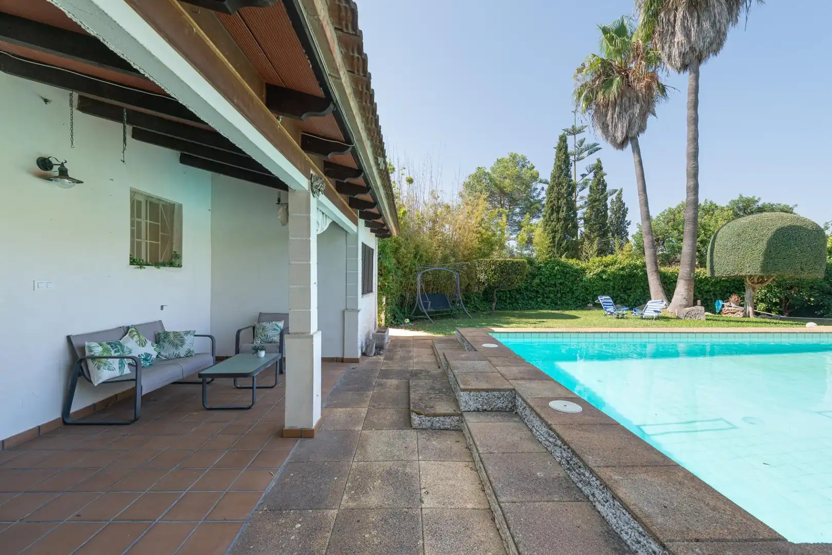 Jardín de Finca rústica en venta en Llucmajor con Aire acondicionado, Calefacción y Jardín privado
