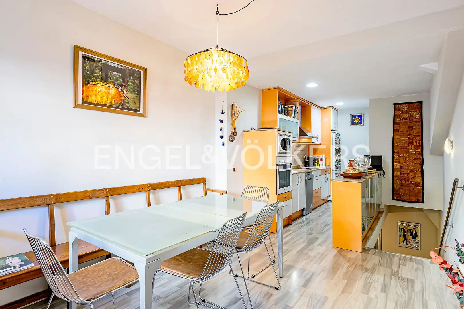 Küche von Wohnungen zum Verkauf in Torrelles de Llobregat mit Heizung und Terrasse