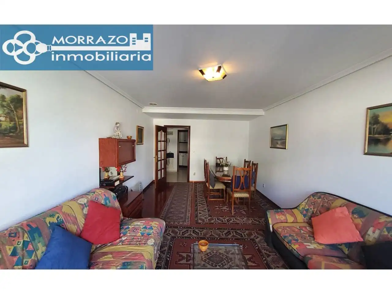 Living room of Flat for sale in Bueu  with Heating, Parquet flooring and Storage room