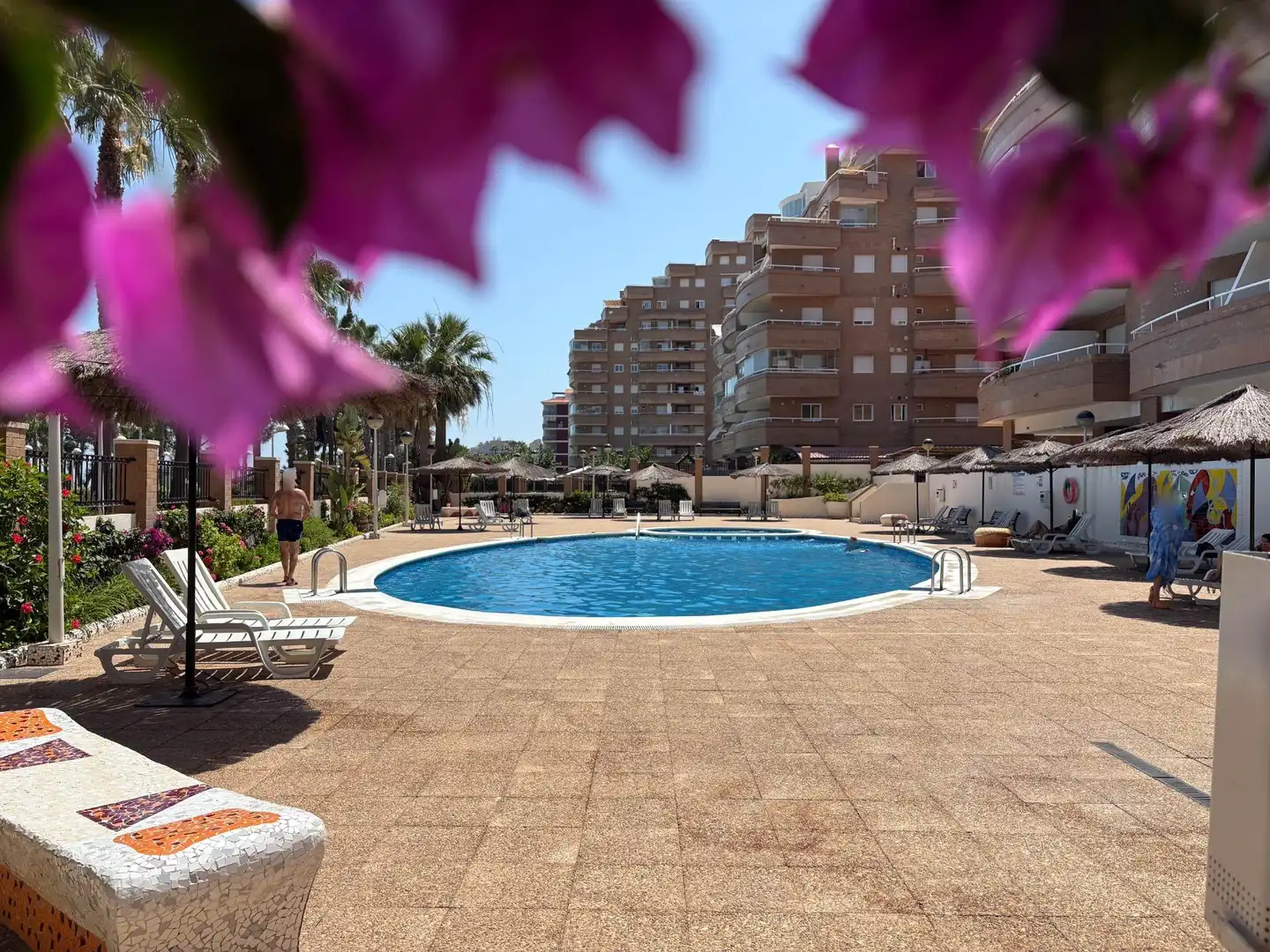 Piscina de Apartamento en venta en Oropesa del Mar / Orpesa con Aire acondicionado, Calefacción y Jardín privado