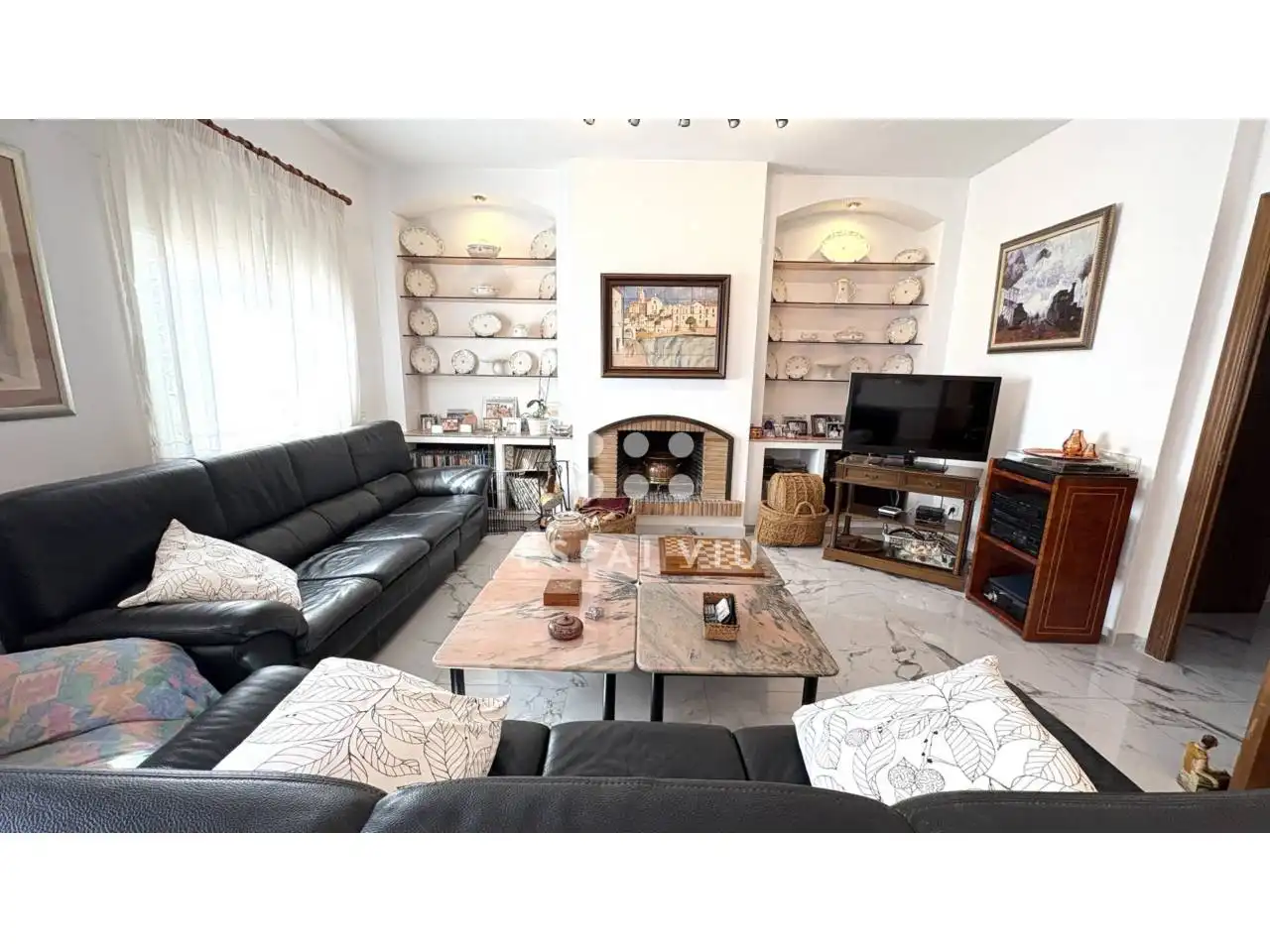 Sala de estar de Piso en venta en Ripollet con Aire acondicionado, Calefacción y Jardín privado