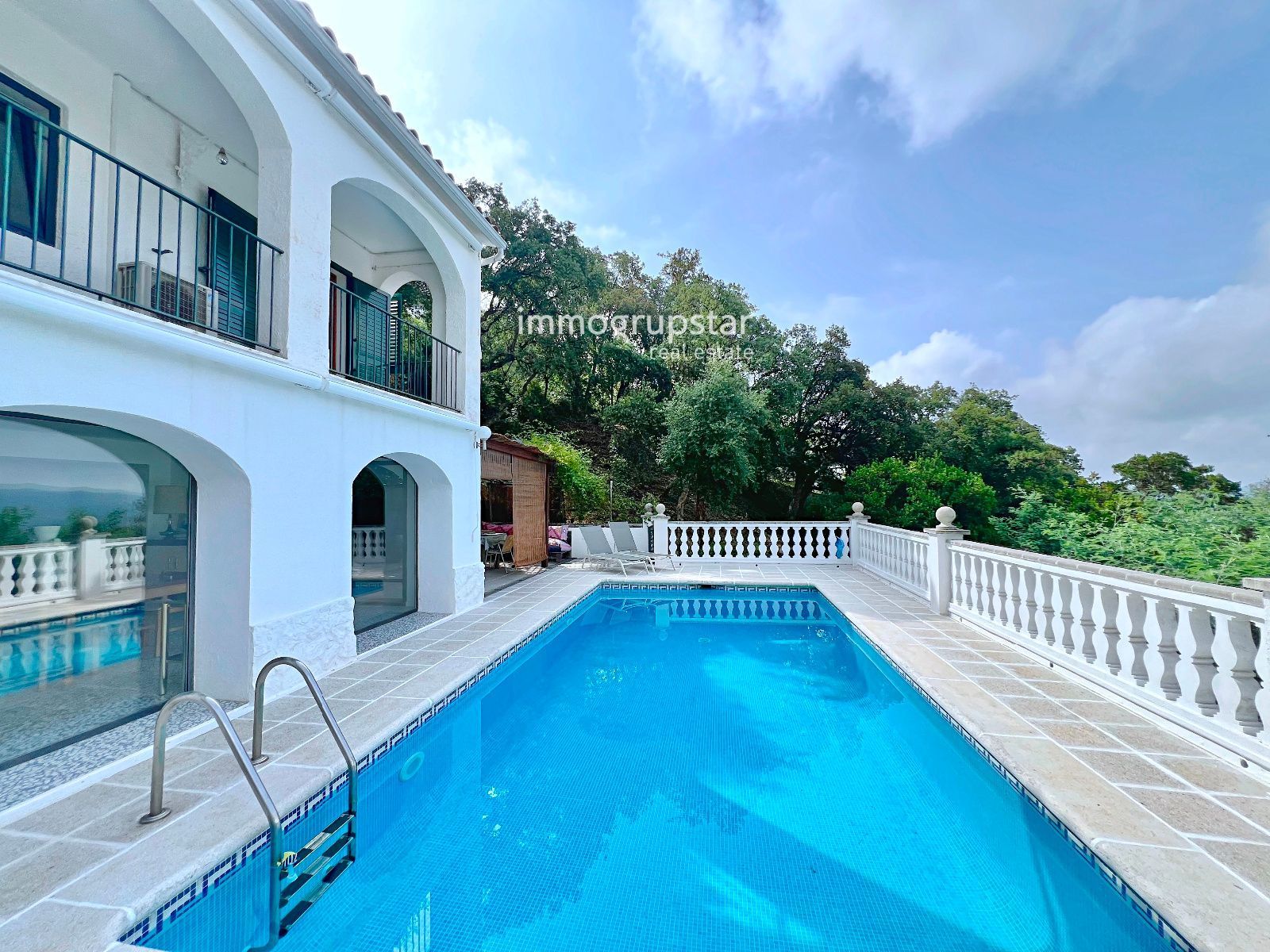 Swimming pool of House or chalet for sale in Santa Cristina d'Aro  with Air Conditioner, Heating and Terrace