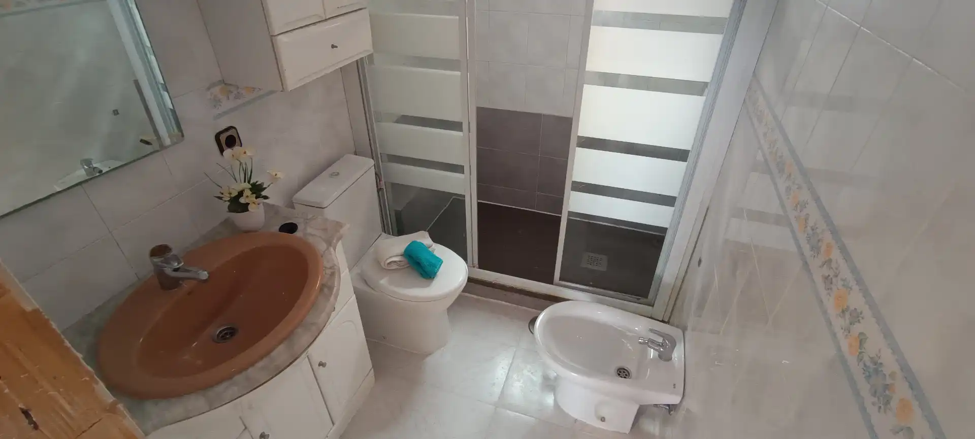 Badezimmer von Wohnung zum Verkauf in Arganda del Rey mit Heizung und Balkon