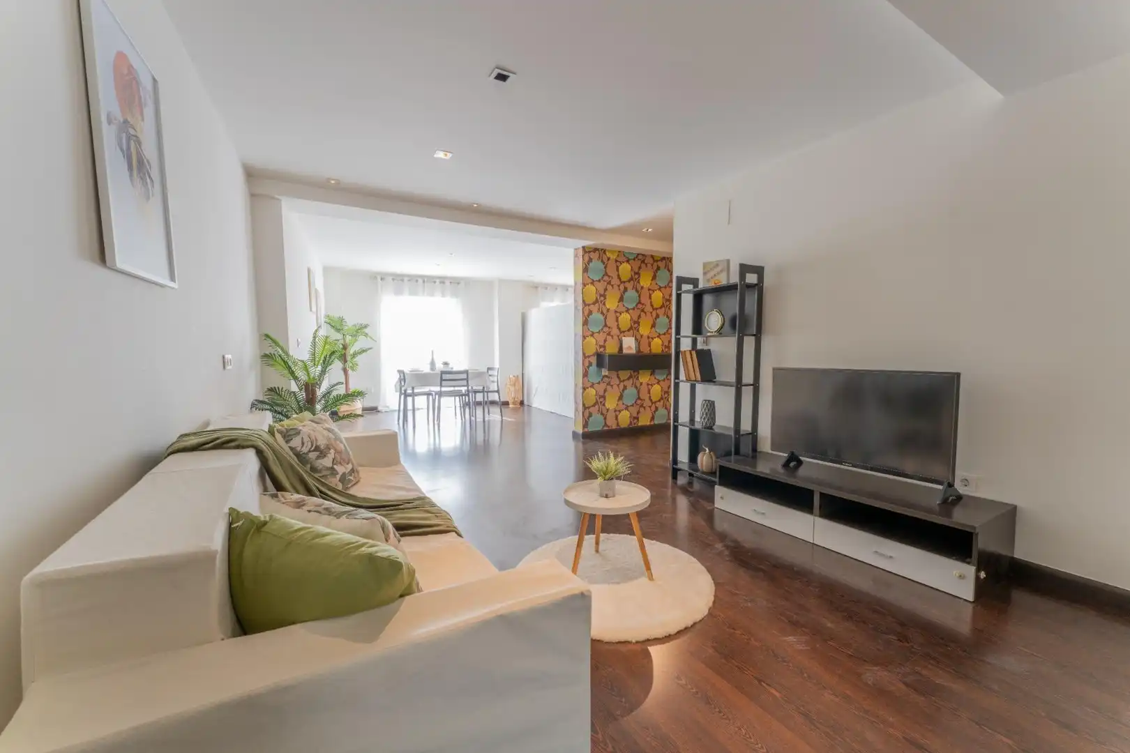 Wohnzimmer von Wohnung zum Verkauf in Elche / Elx mit Klimaanlage und Balkon