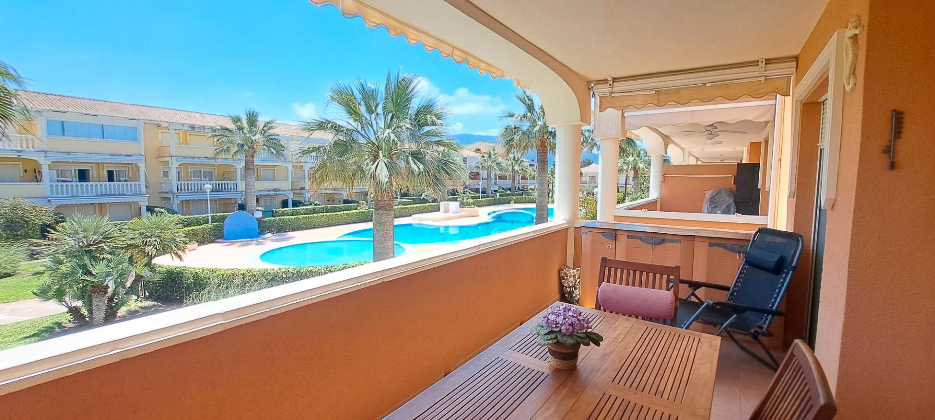 Terrace of Apartment for sale in Dénia  with Air Conditioner, Heating and Terrace