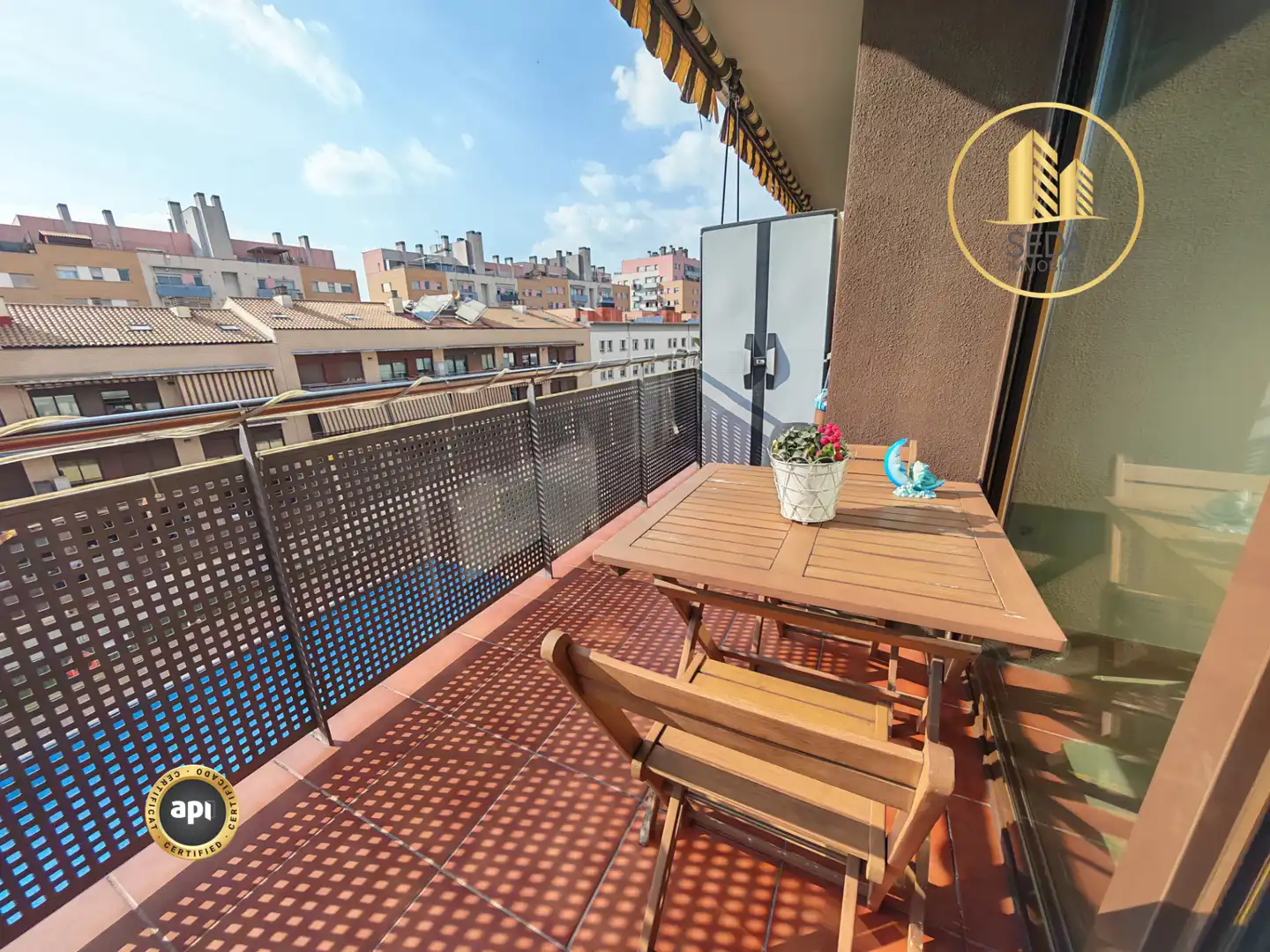 Terrace of Duplexes for sale in Terrassa  with Air Conditioner, Heating and Terrace