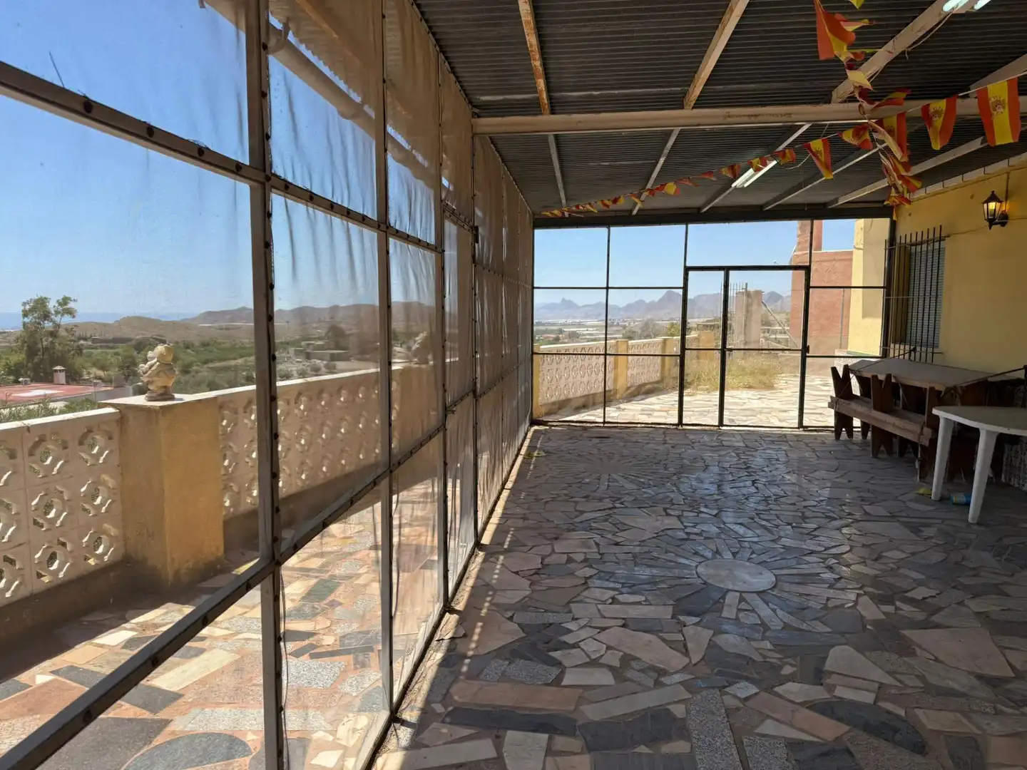Terrasse von Country house zum Verkauf in Águilas mit Terrasse und Schwimmbad
