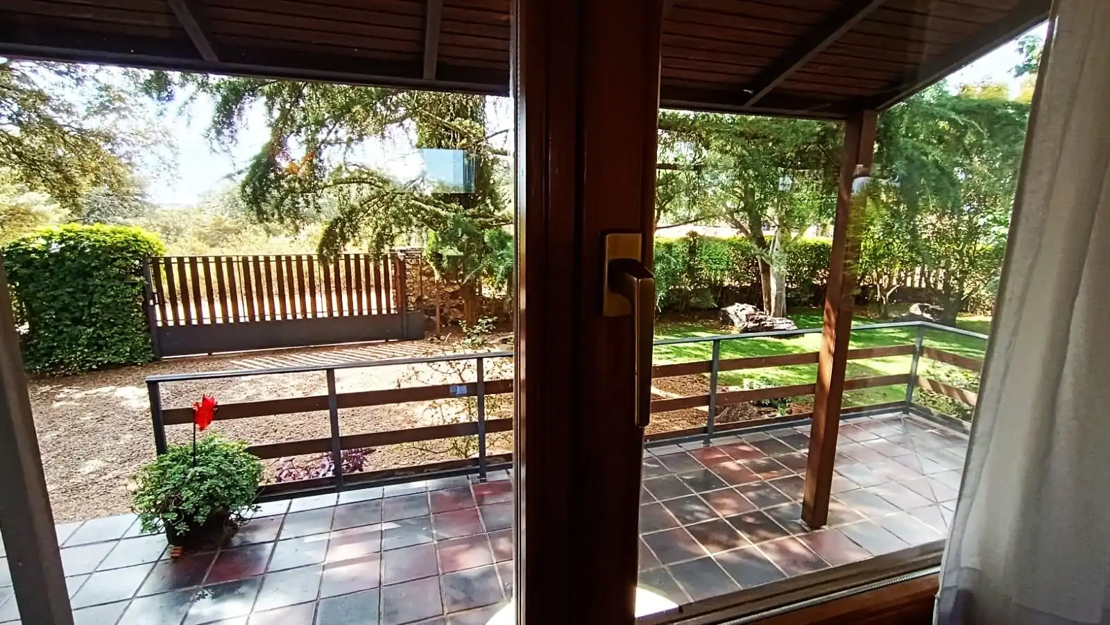 Jardí de Casa o xalet en venda en Palacios del Pan amb Calefacció, Jardí privat i Terrassa