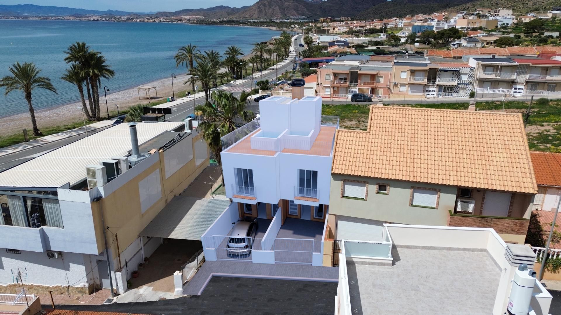 Vista exterior de Dúplex en venda en Cartagena amb Calefacció, Terrassa i Balcó