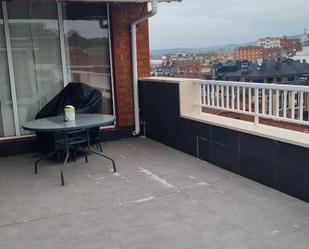 Terrace of Attic to rent in Avilés  with Heating, Parquet flooring and Terrace