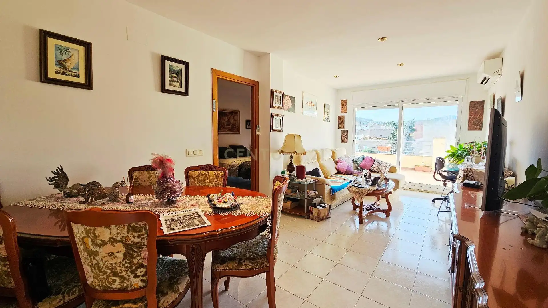 Sala de estar de Apartamento en venta en Llançà con Aire acondicionado, Horno y Lavadora