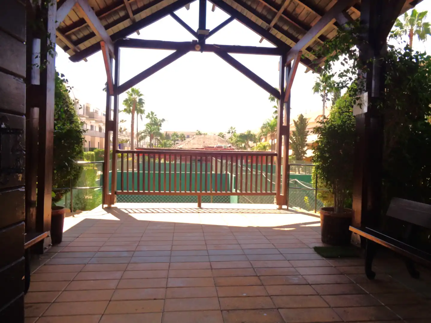 Terraza de Apartamento en venta en Islantilla con Aire acondicionado, Calefacción y Jardín privado