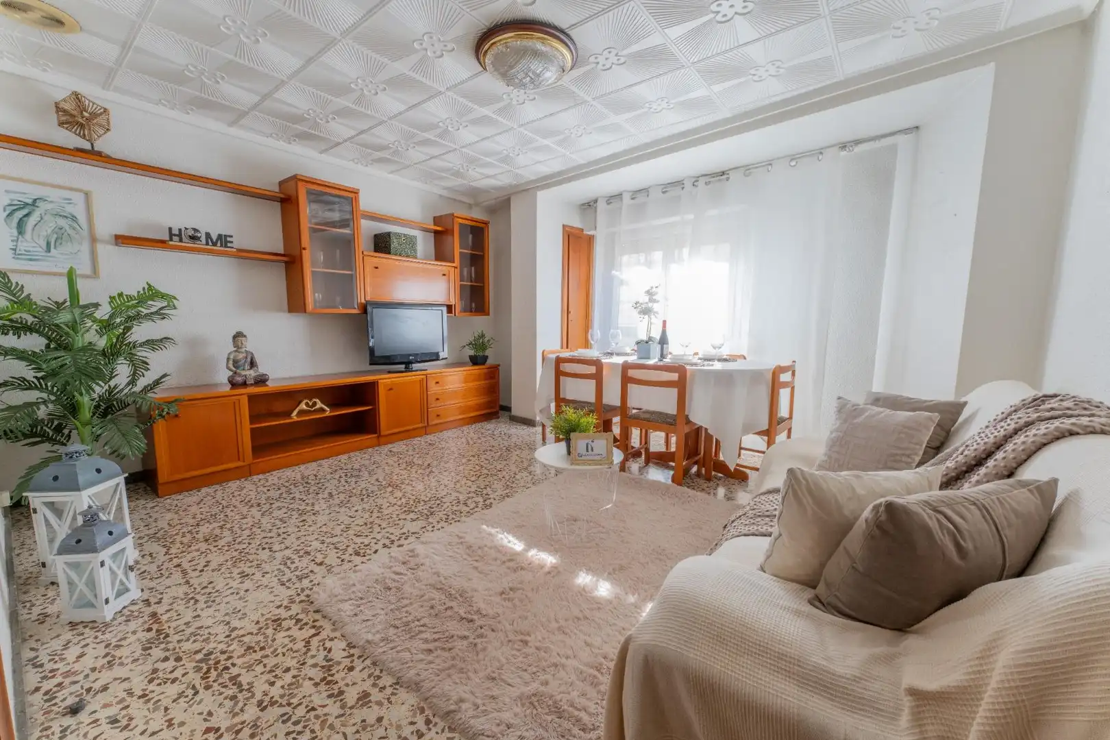 Sala d'estar de Pis en venda en Elche / Elx amb Balcó