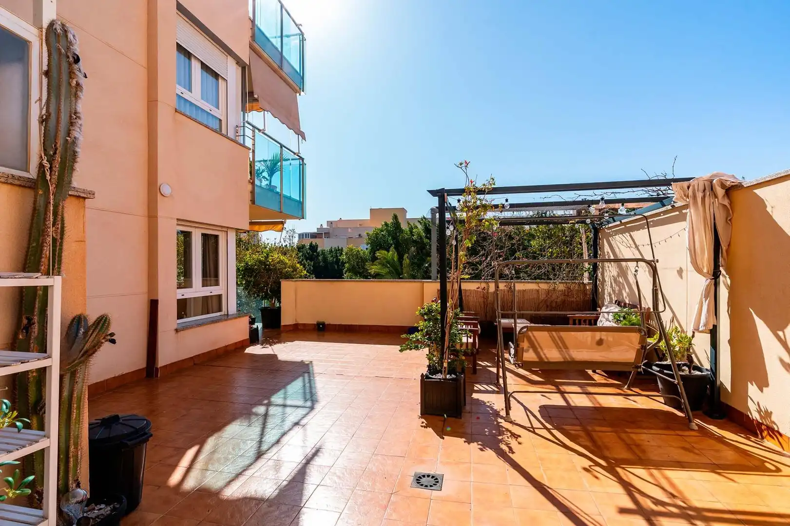Terrace of Flat for sale in El Ejido  with Air Conditioner, Heating and Terrace