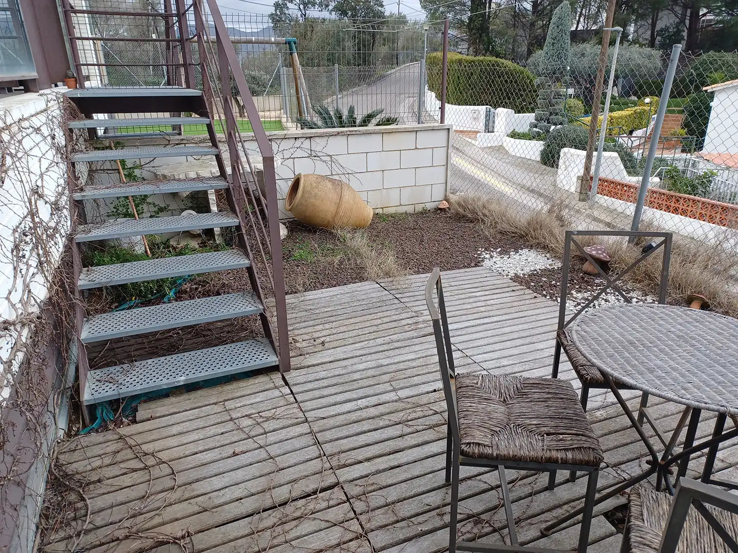 Terraza de Planta baja en venta en Llançà con Aire acondicionado, Calefacción y Jardín privado