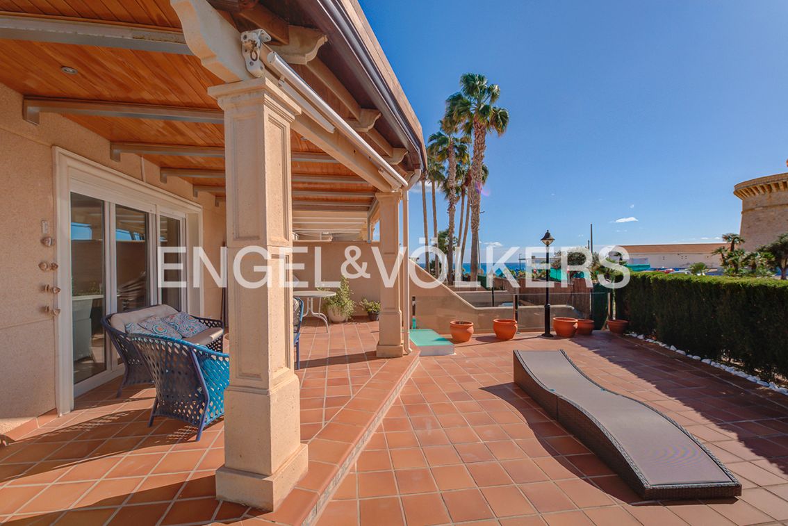 Terrace of Single-family semi-detached to rent in El Campello  with Air Conditioner, Terrace and Storage room