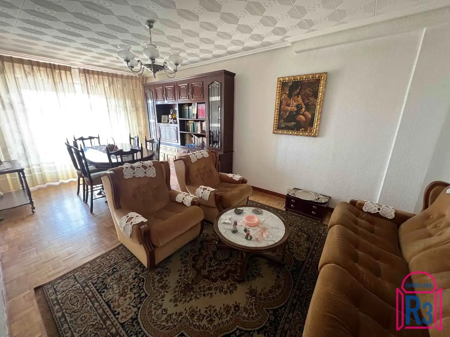 Living room of Flat for sale in León Capital   with Heating, Terrace and Storage room
