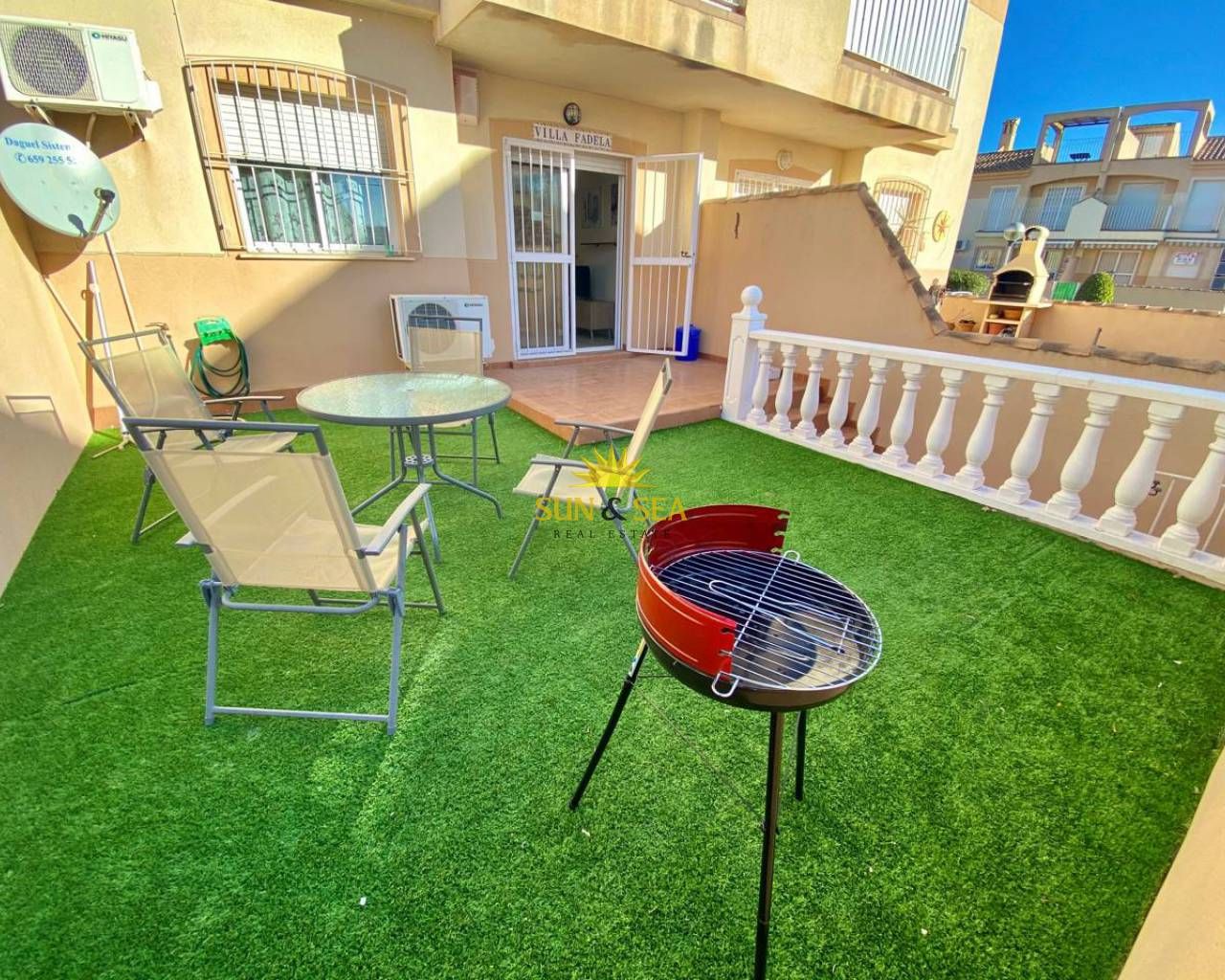 Terrace of Planta baja to rent in Orihuela  with Air Conditioner, Heating and Private garden