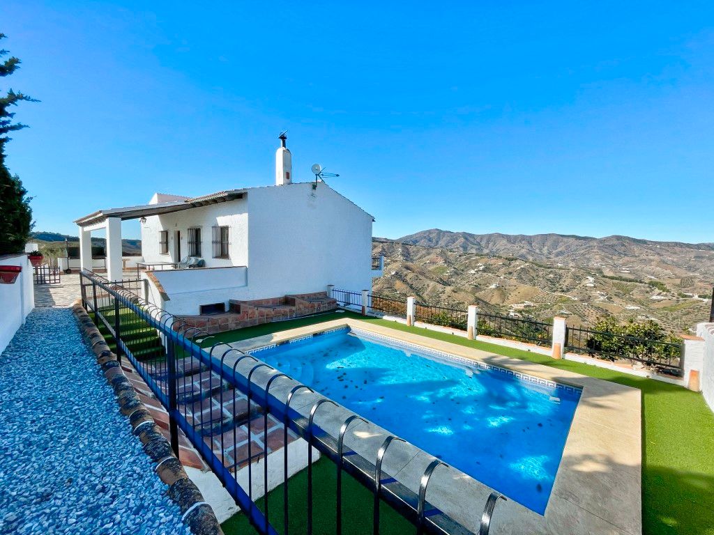 Swimming pool of Country house for sale in Almáchar  with Private garden, Swimming Pool and Furnished