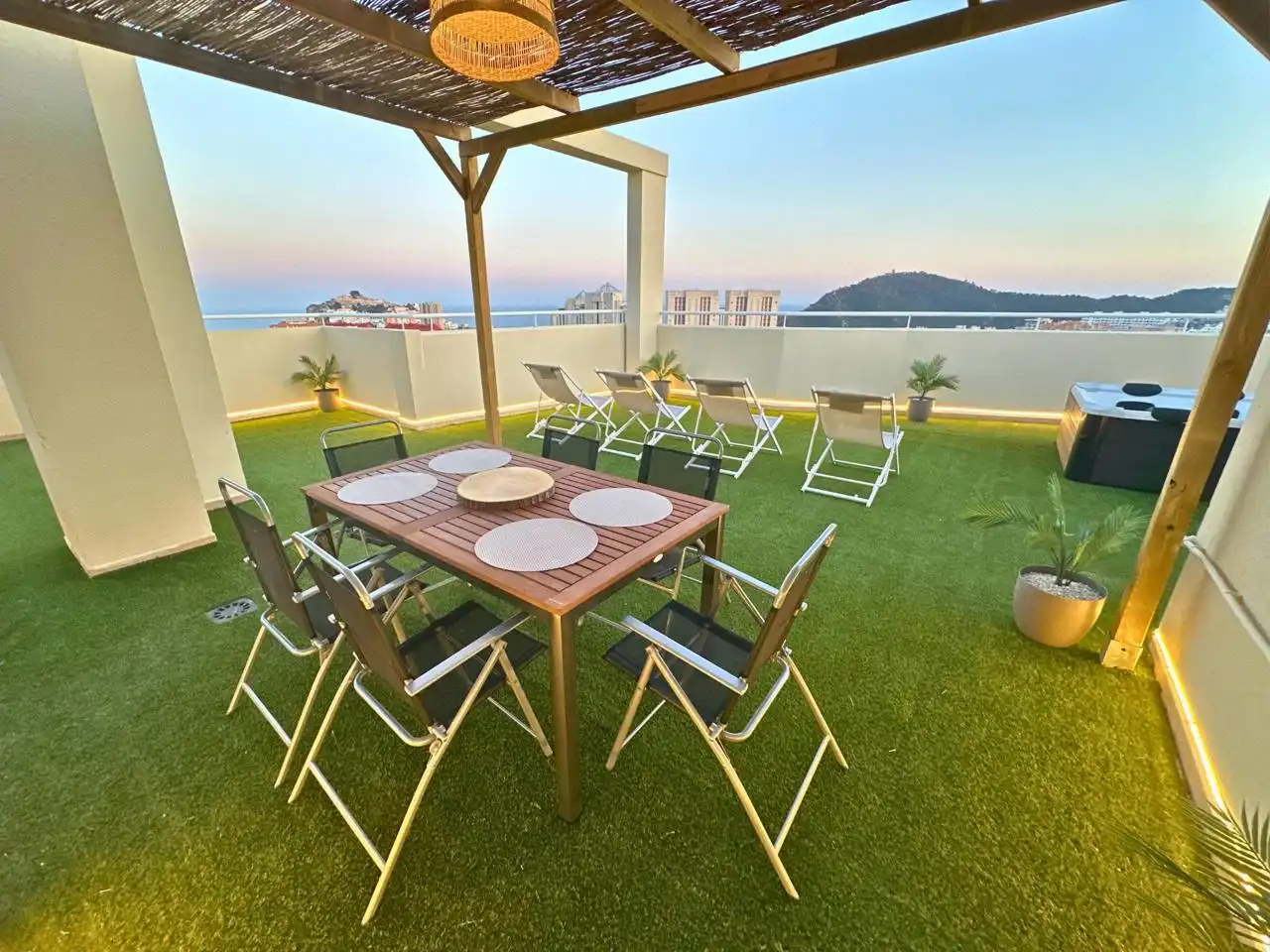 Terraza de Piso en venta en Villajoyosa / La Vila Joiosa con Aire acondicionado, Terraza y Amueblado