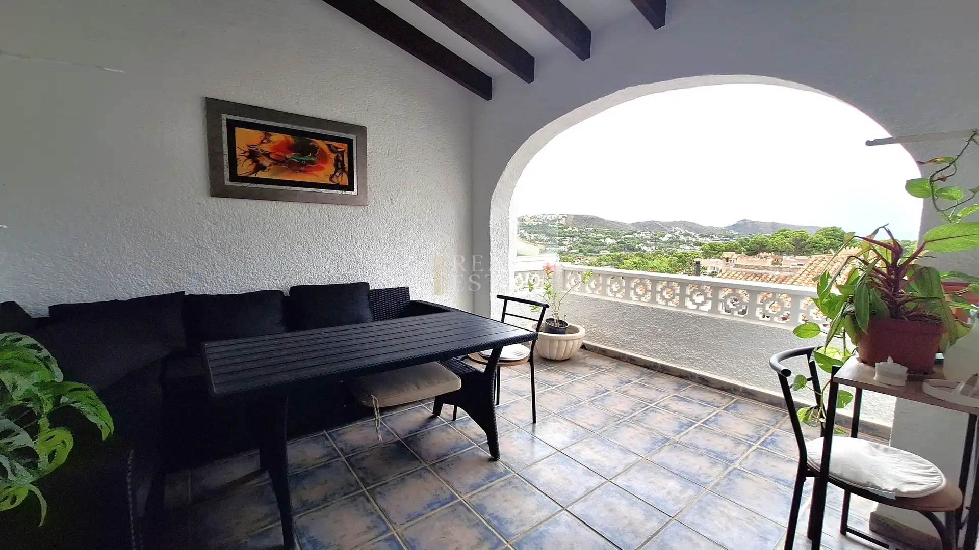 Terrace of Detached homes for sale in Moraira  with Air Conditioner, Terrace and Storage room