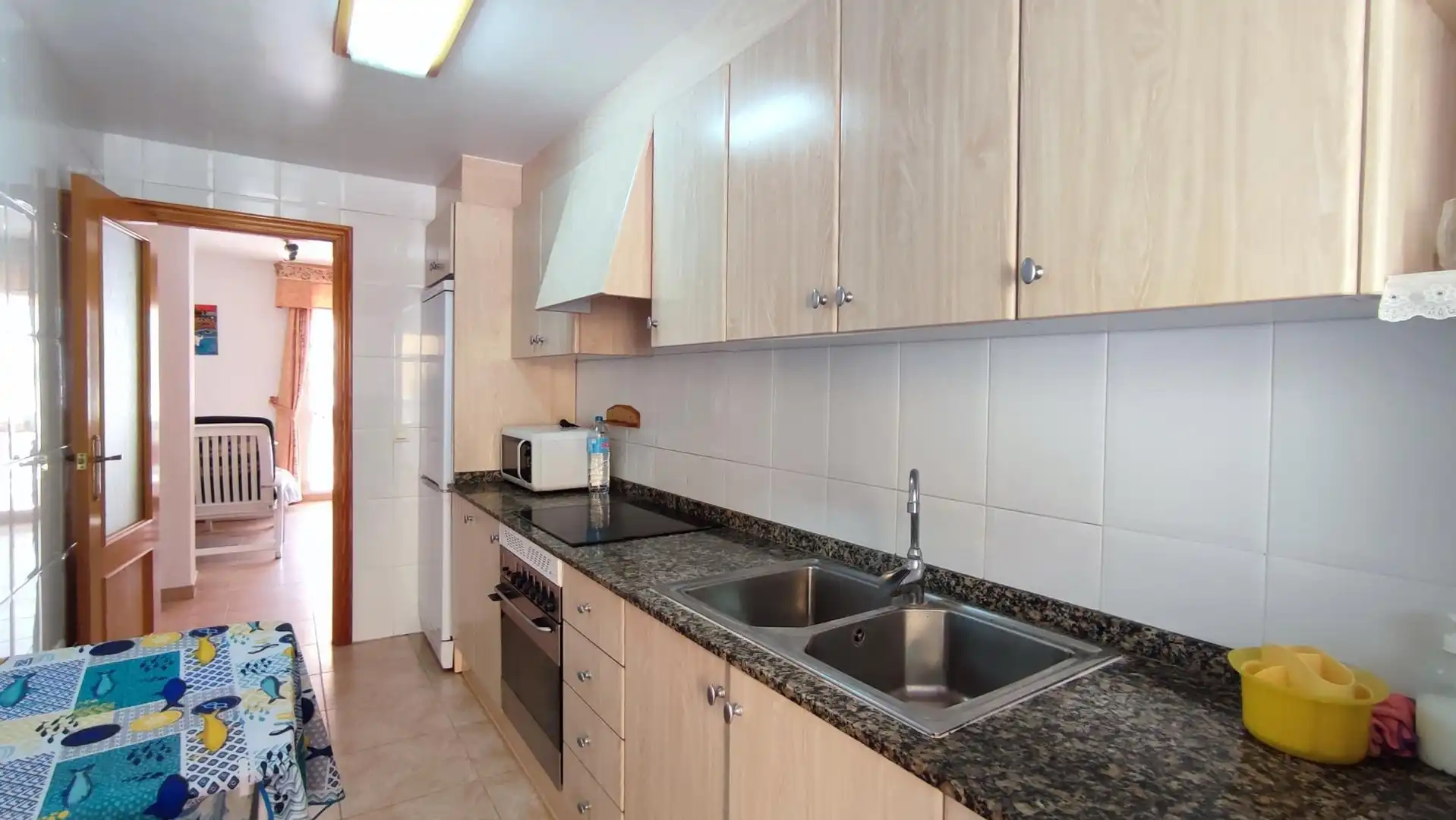 Cocina de Apartamento en venta en Xeraco con Terraza, Trastero y Piscina comunitaria