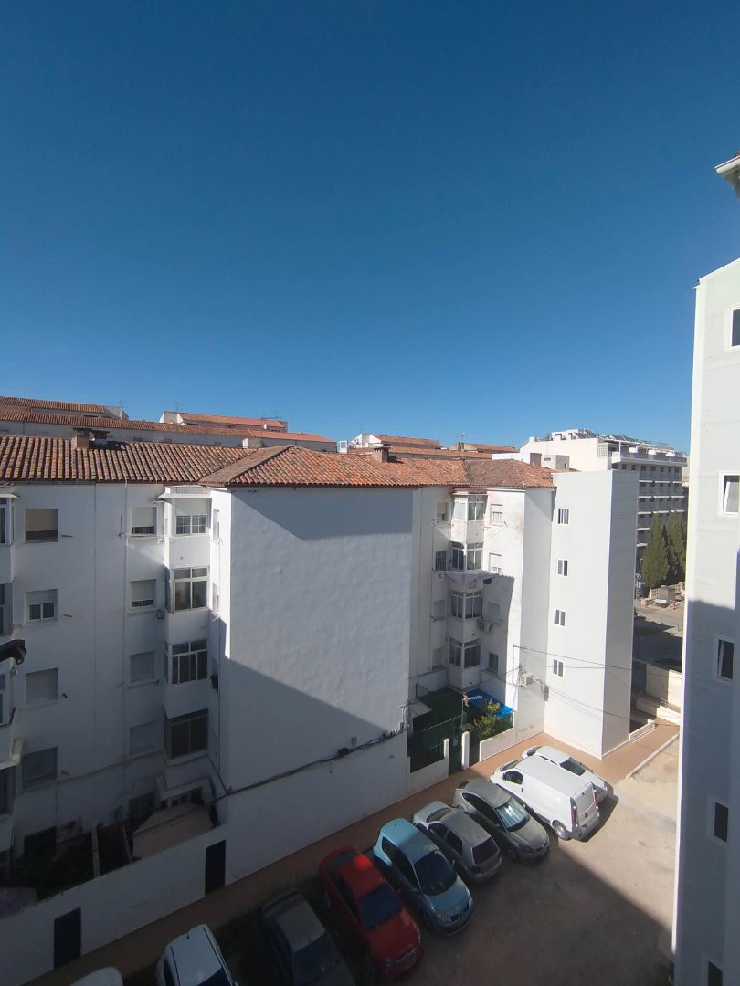 Exterior view of Flat for sale in  Jaén Capital  with Air Conditioner, Terrace and Furnished