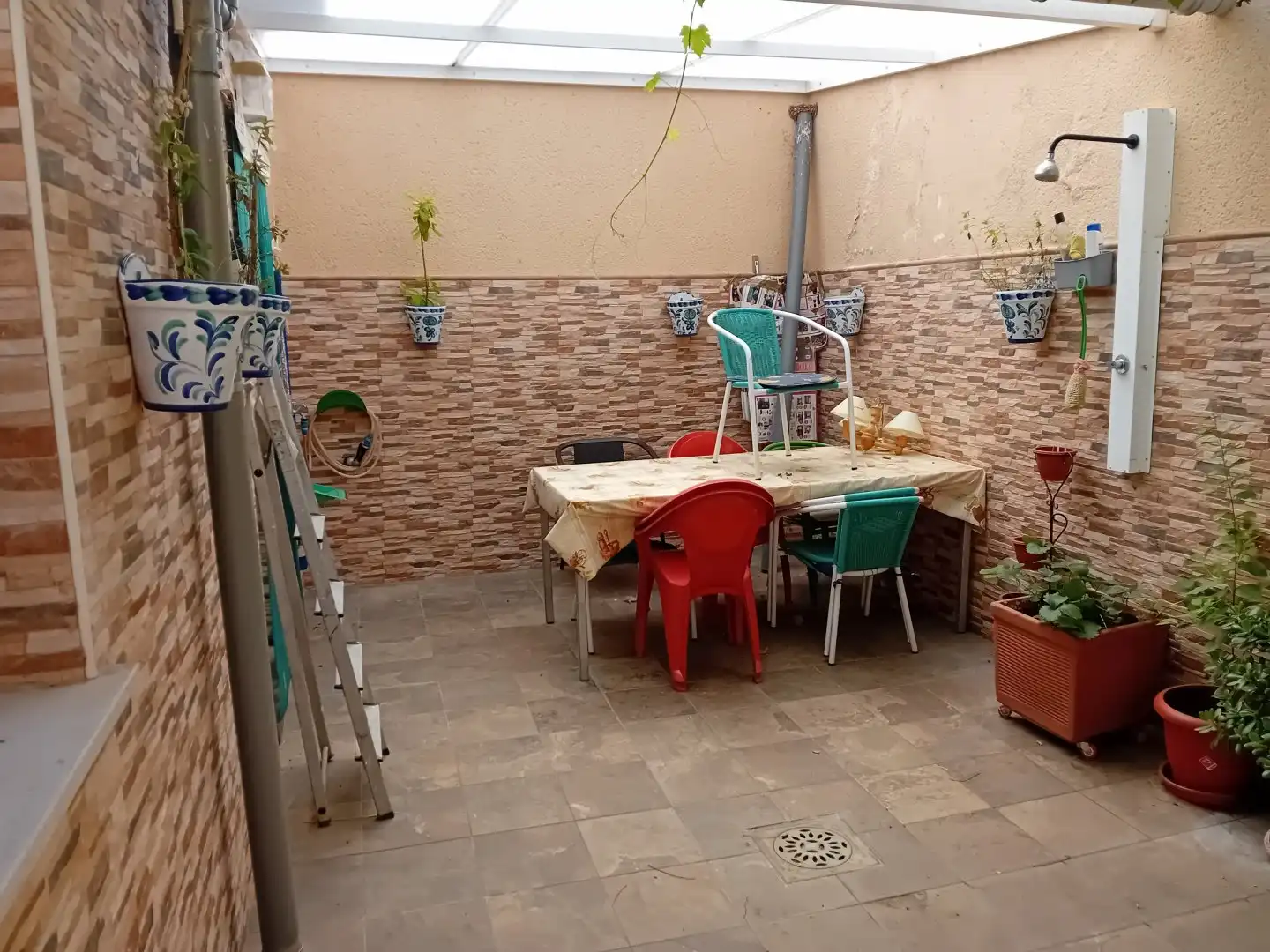 Terraza de Casa o chalet en venta en Pozuelo de Calatrava con Aire acondicionado, Calefacción y Terraza