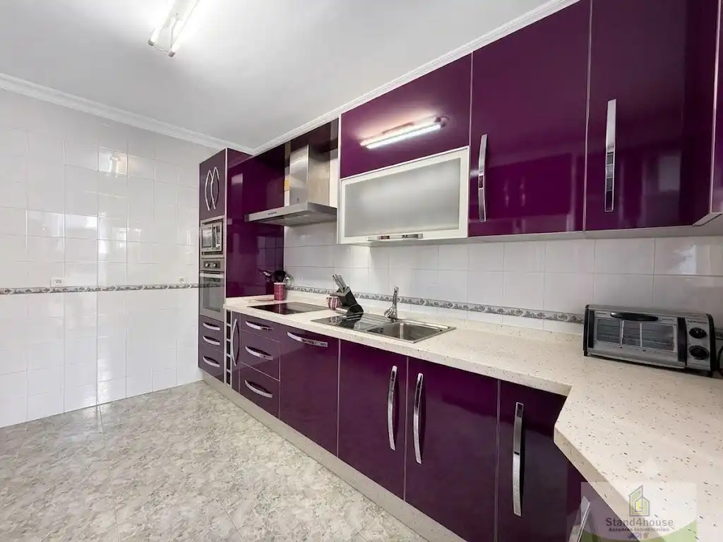 Kitchen of Flat for sale in Bollullos Par del Condado  with Air Conditioner, Heating and Storage room