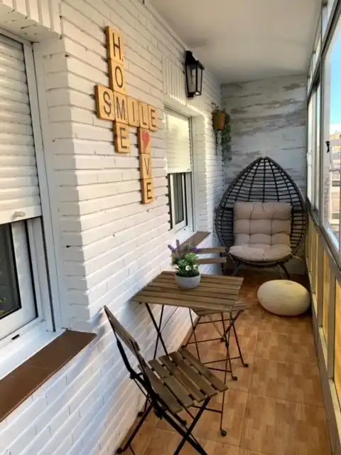 Terrasse von Wohnung zur Miete in León Capital  mit Terrasse und Möbliert