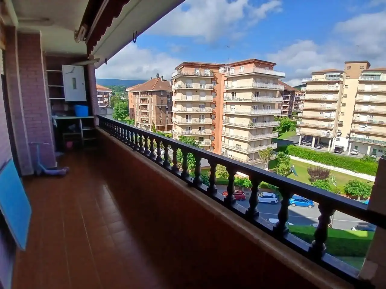 Balcony of Flat for sale in Castro-Urdiales  with Heating, Parquet flooring and Terrace