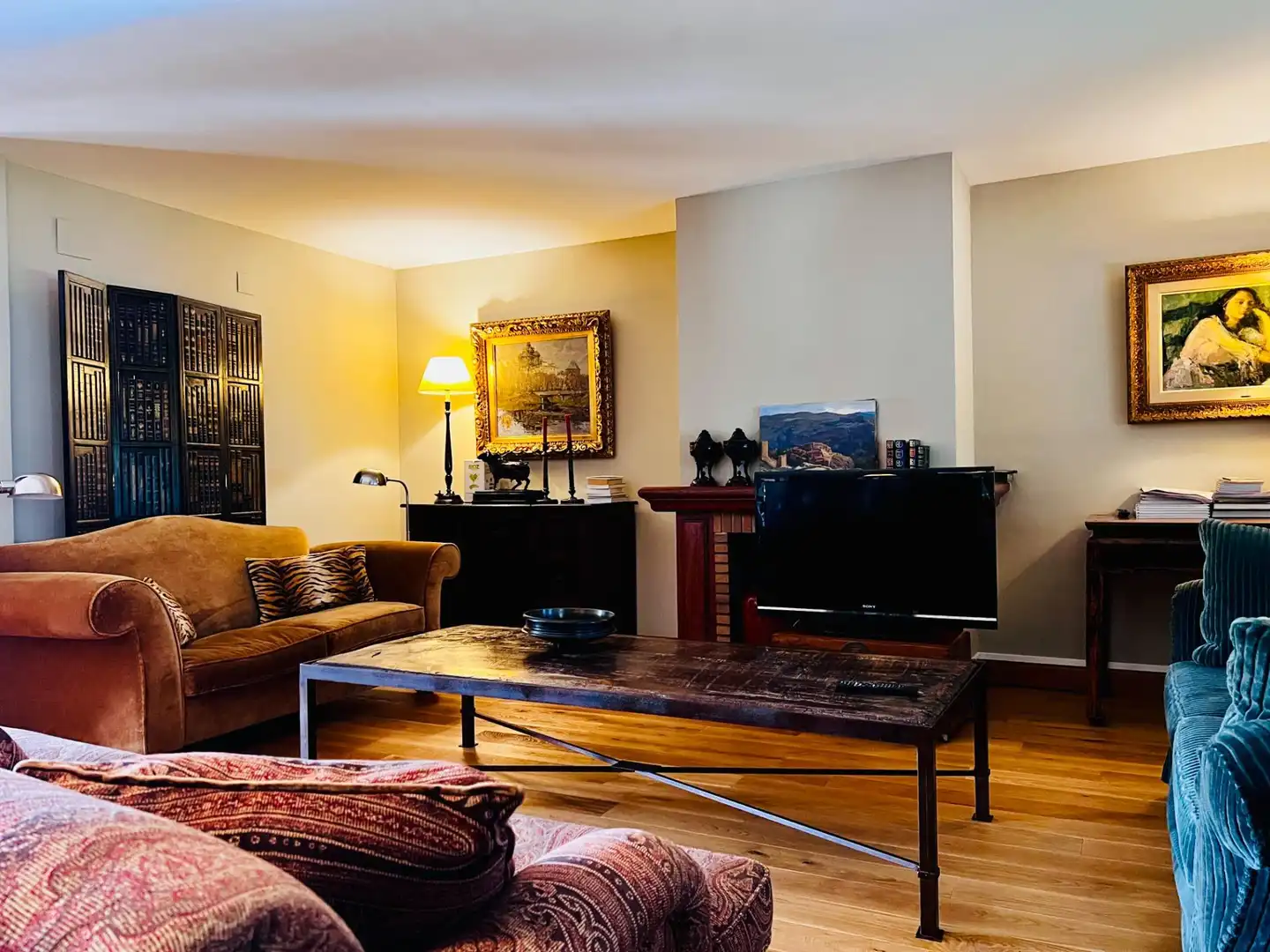 Sala de estar de Casa o chalet en venta en Ibi con Calefacción, Jardín privado y Trastero