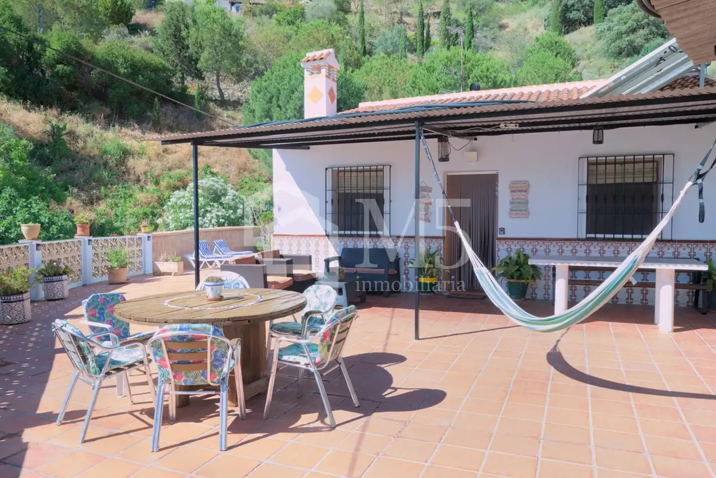 Jardín de Finca rústica en venta en Sayalonga con Piscina
