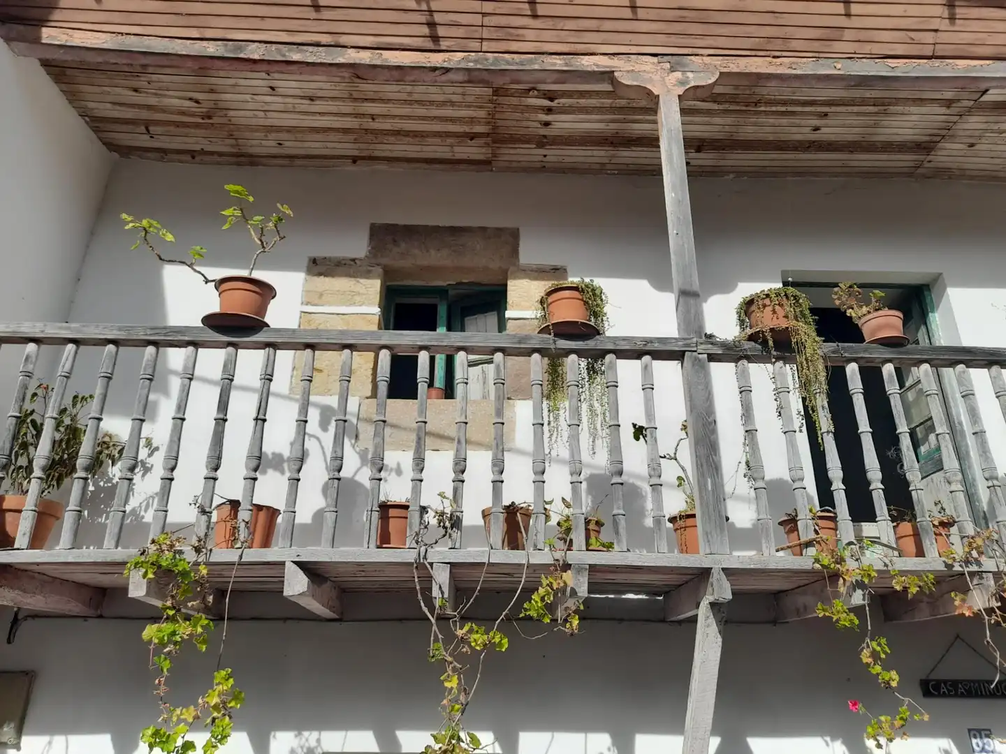 Terraza de Casa o chalet en venta en Castañeda