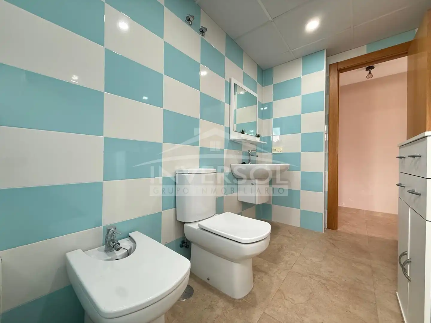 Badezimmer von Dachboden zum Verkauf in El Ejido mit Klimaanlage, Heizung und Terrasse