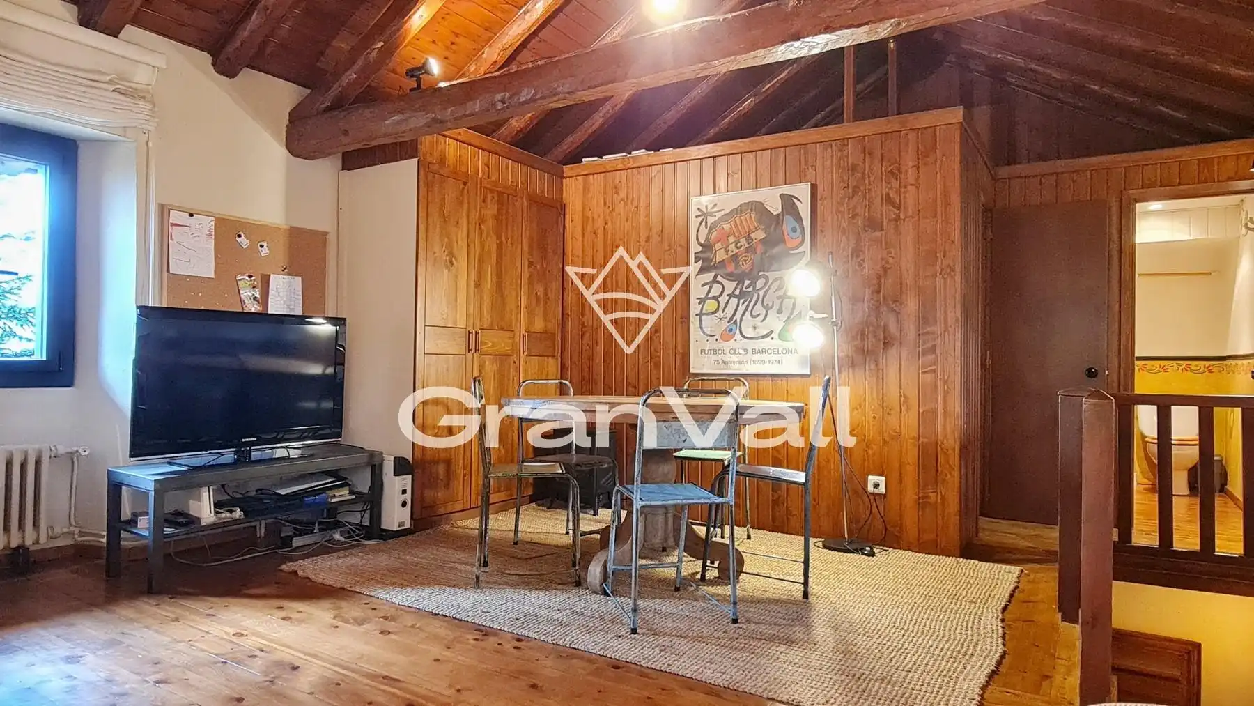Sala d'estar de Casa o xalet en venda en Bolvir amb Calefacció, Jardí privat i Terrassa