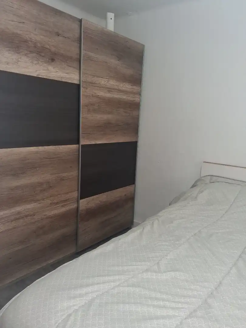 Bedroom of Flat for sale in San Juan de Aznalfarache  with Air Conditioner, Parquet flooring and Balcony