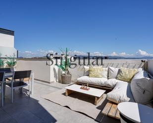 Terrace of Flat for sale in Sant Adrià de Besòs  with Air Conditioner, Heating and Parquet flooring