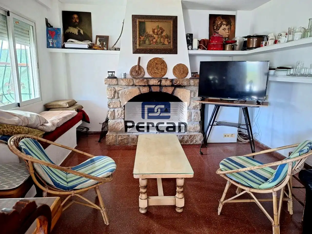 Living room of Houses for sale in El Campello  with Private garden and Terrace