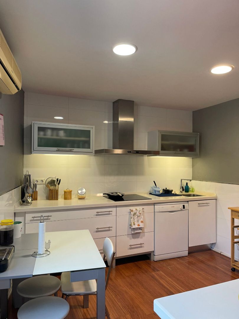 Kitchen of Flat for sale in Plasencia  with Air Conditioner