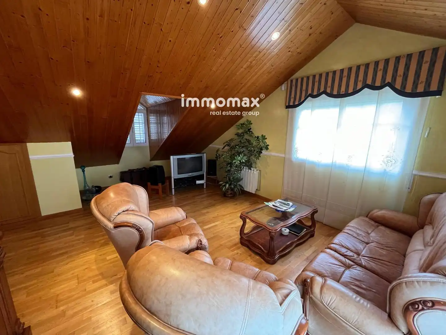 Living room of Houses for sale in Santa Coloma de Cervelló  with Heating, Terrace and Storage room
