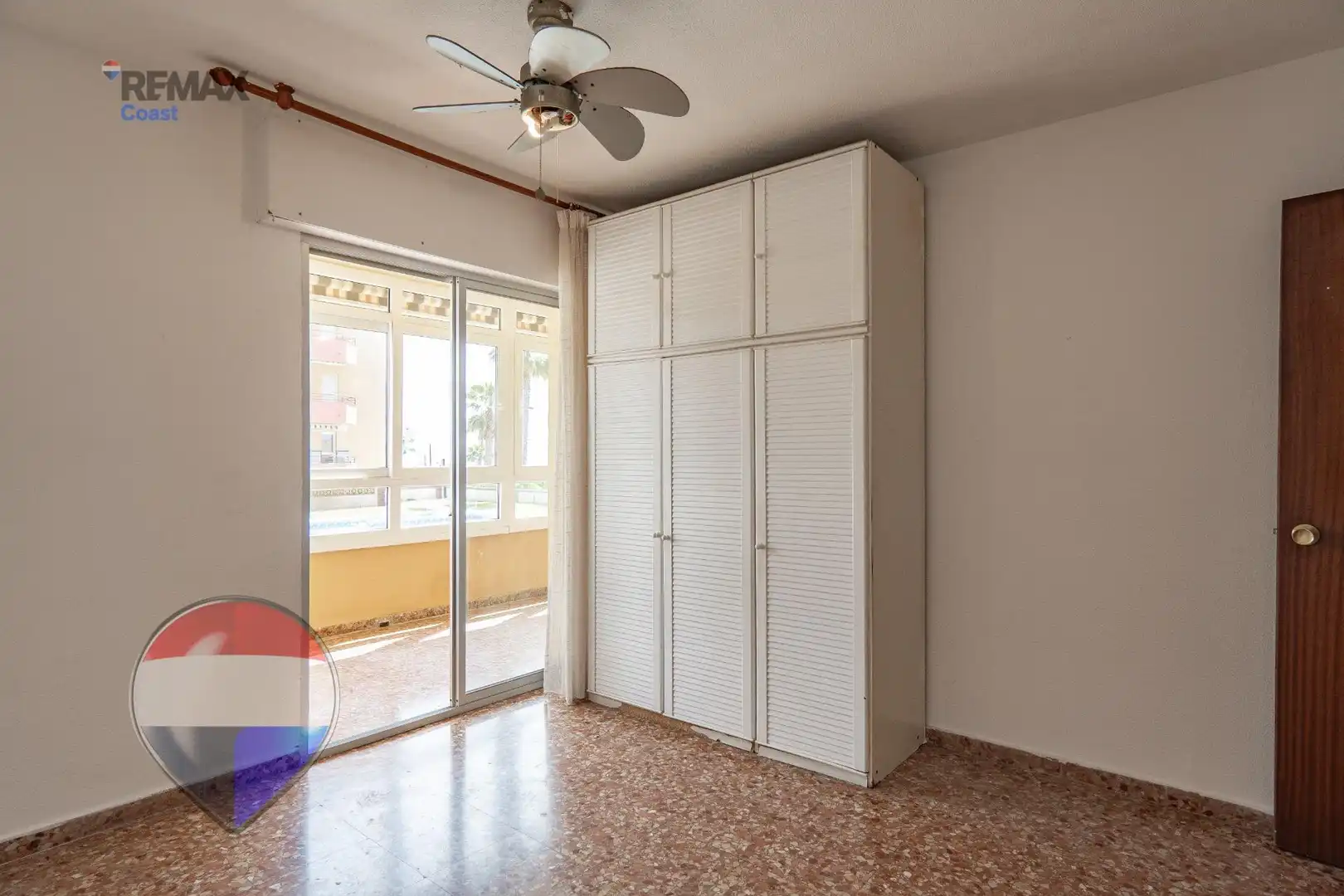 Schlafzimmer von Wohnung zum Verkauf in Rincón de la Victoria mit Privatgarten, Terrasse und Gemeinschaftspool