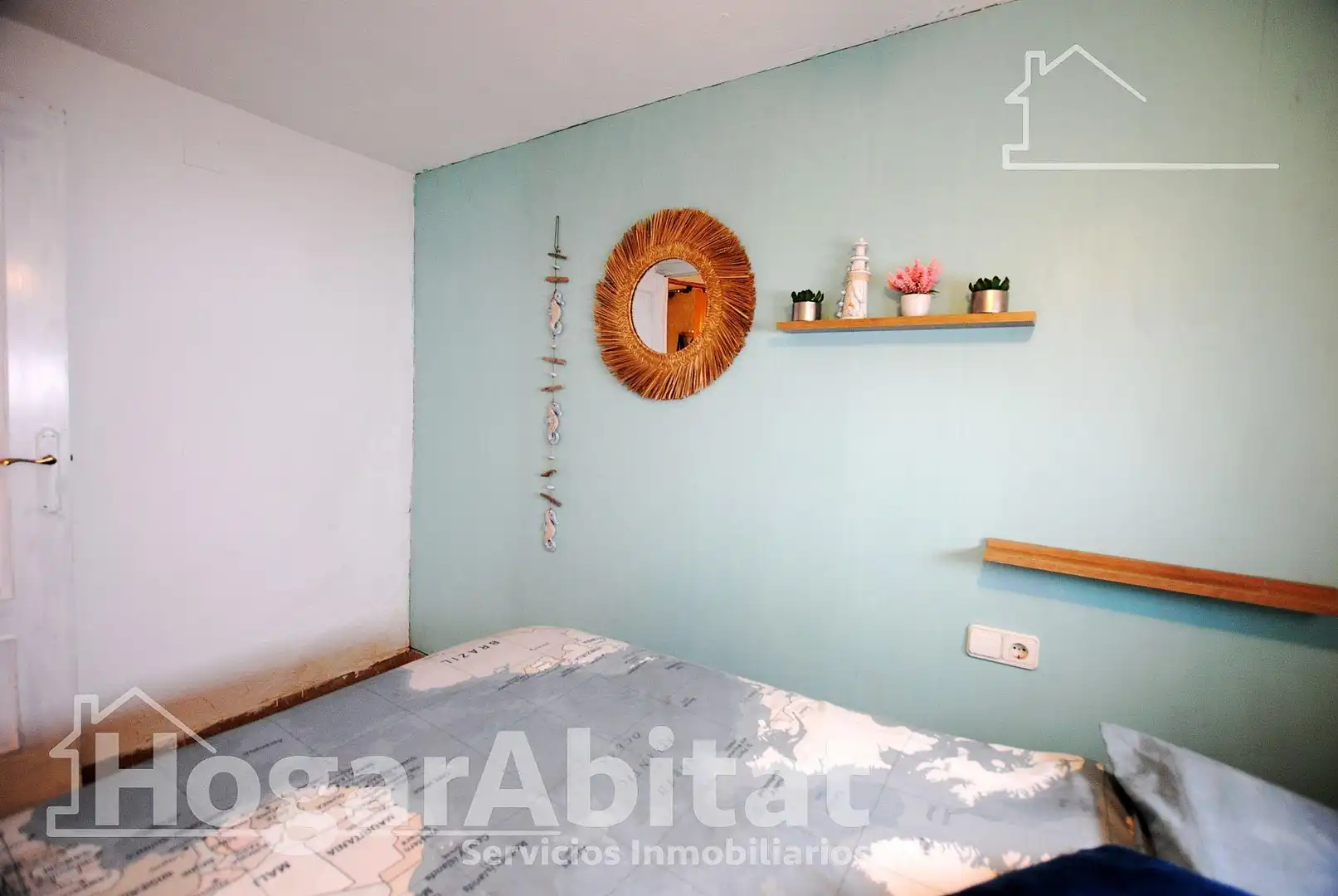 Schlafzimmer von Wohnung zum Verkauf in Oliva mit Klimaanlage, Heizung und Terrasse