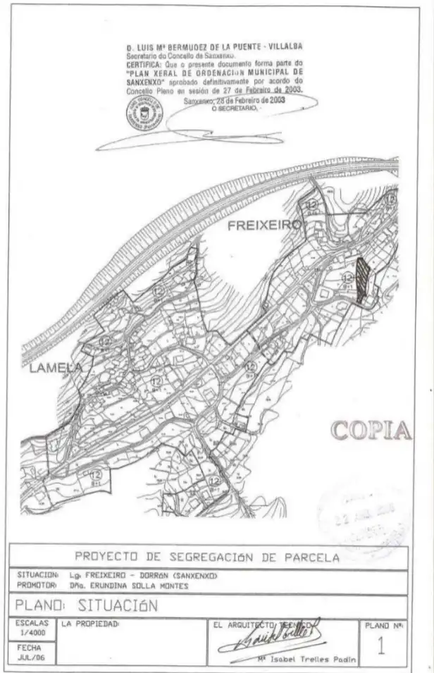 Residential land for sale in FREIXEIRO-DORRON Suelo Polígono 55 Parcela, imagen 3