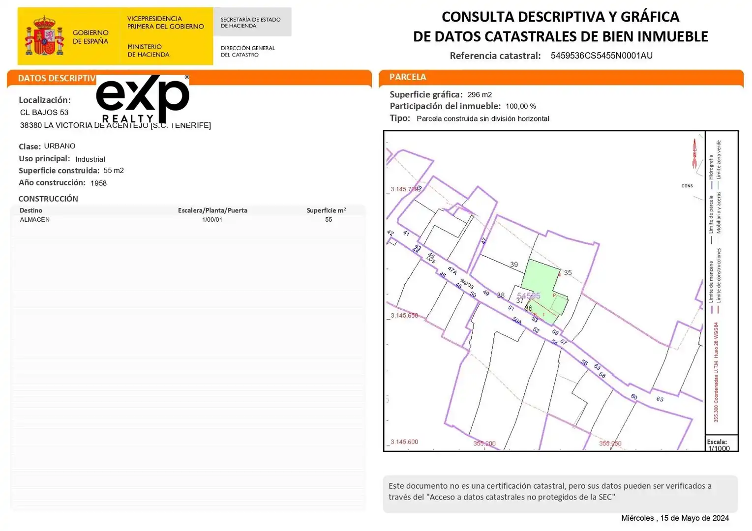 Residencial en venda en La Victoria de Acentejo, Santa Cruz de Tenerife