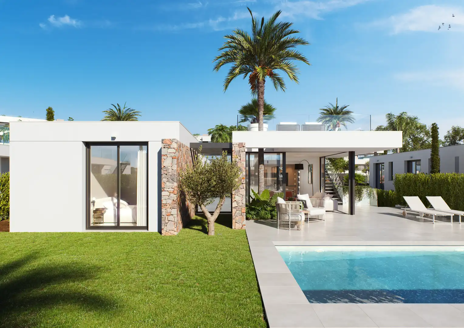 Villa mit Pool zum Verkauf in Dolores de Pacheco - Santa Rosalía