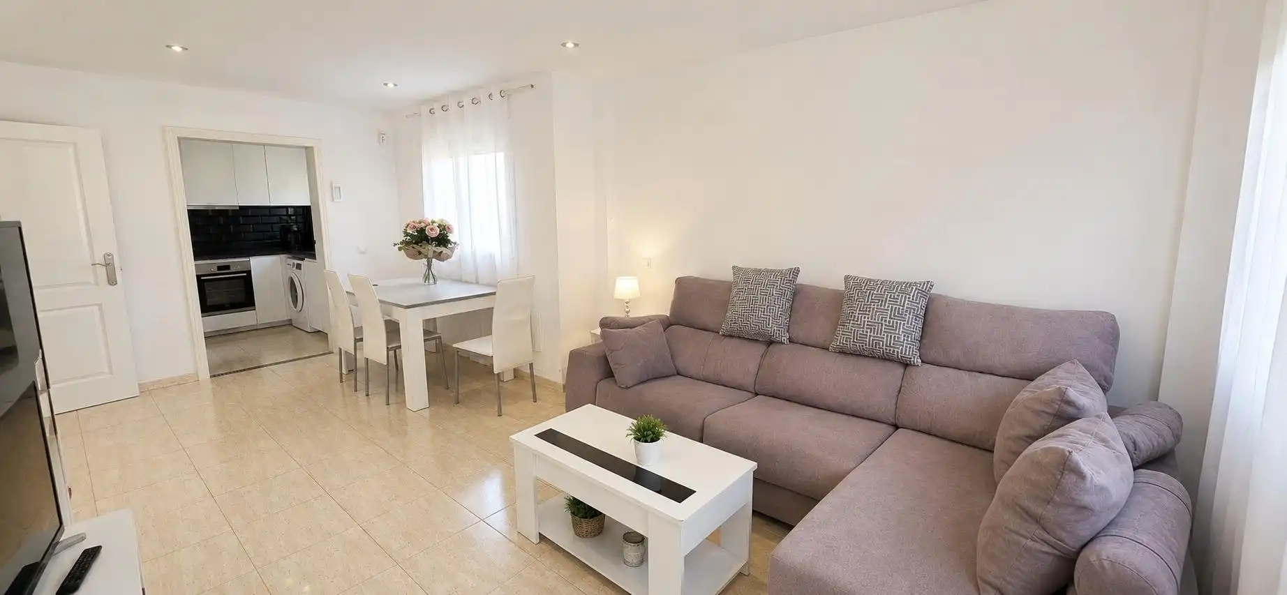 Sala d'estar de Apartament en venda en Calvià amb Aire condicionat, Calefacció i Terrassa