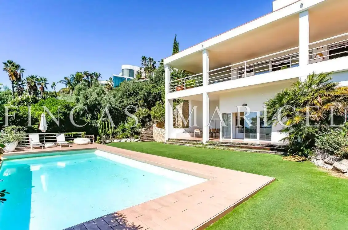 Vista exterior de Casa o chalet en venta en Sitges con Aire acondicionado, Calefacción y Jardín privado