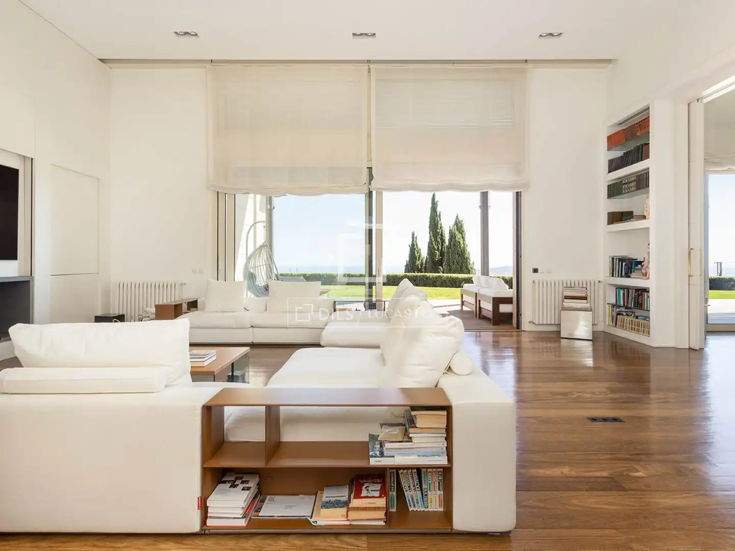 Sala de estar de Casa o chalet en venta en Sarrià - Sant Gervasi
